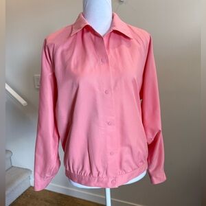 Vintage D'Allairds Bomber Jacket Size 10 Spring Closet Staple Elevated Basic